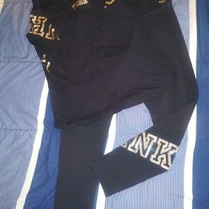 🎊🎉V.S. PINK LEGGINGS OUTFIT🎉🎊